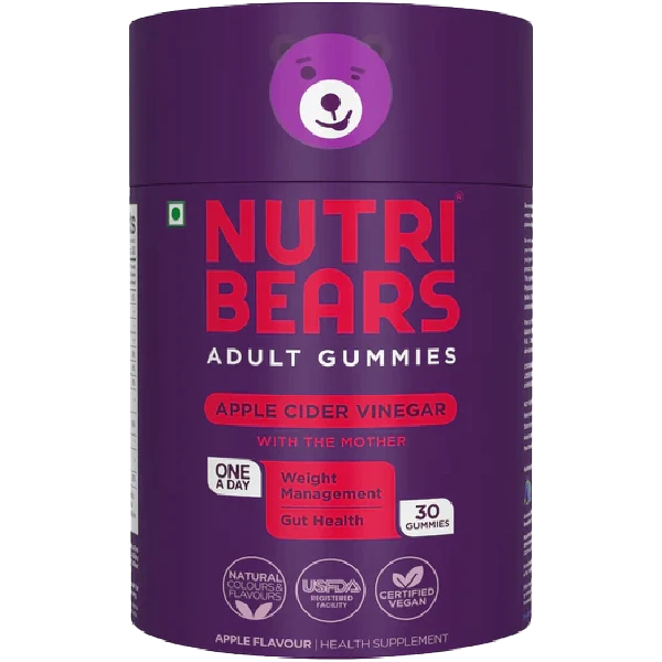 NutriBears ACV Gummies for Detox and Weight Support